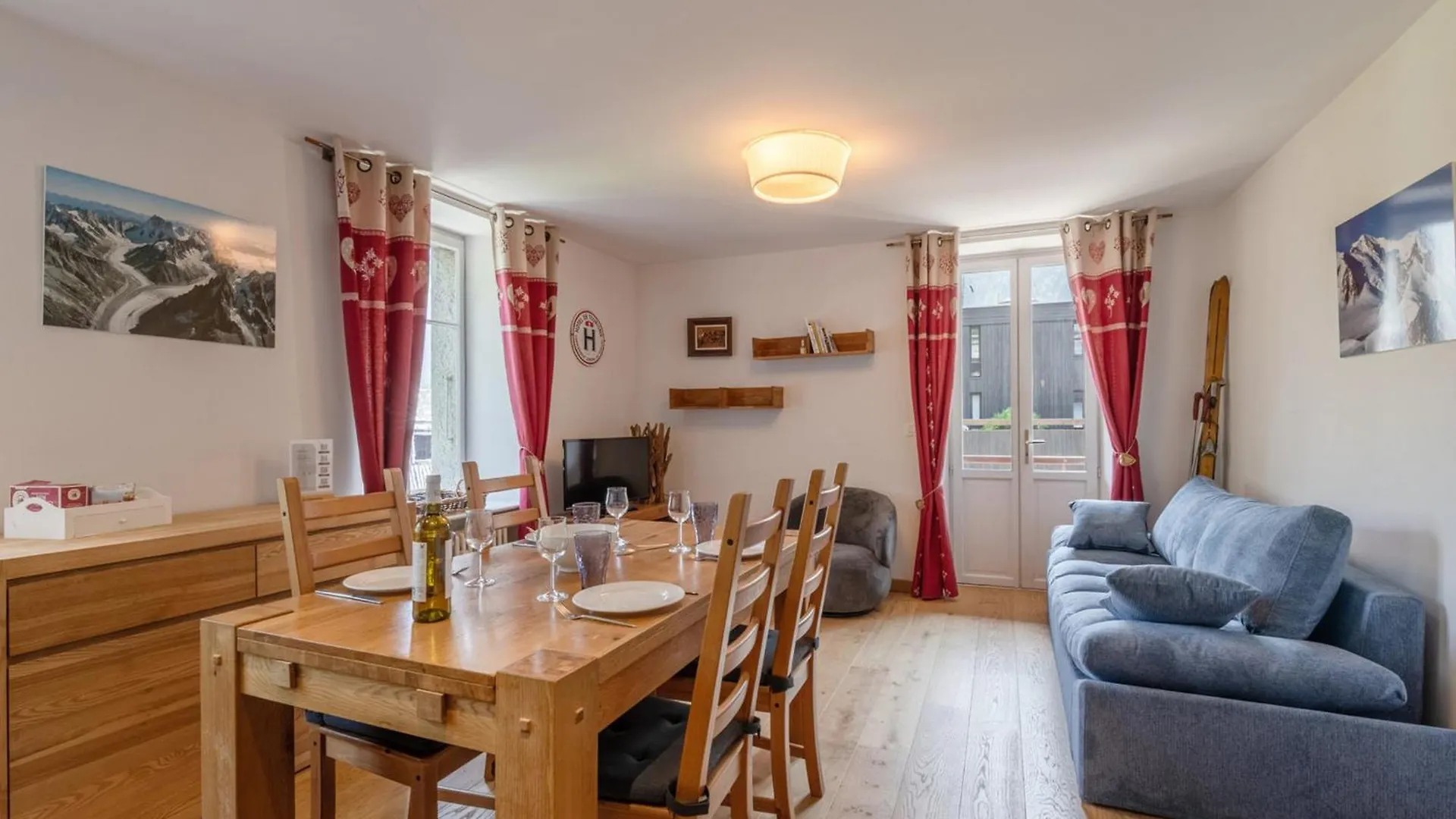 Chamonix : Bel Appart 4 Pers, 2 Ch, Wifi, Parking, Animaux Acceptes - Fr-1-343-257 Γαλλία
