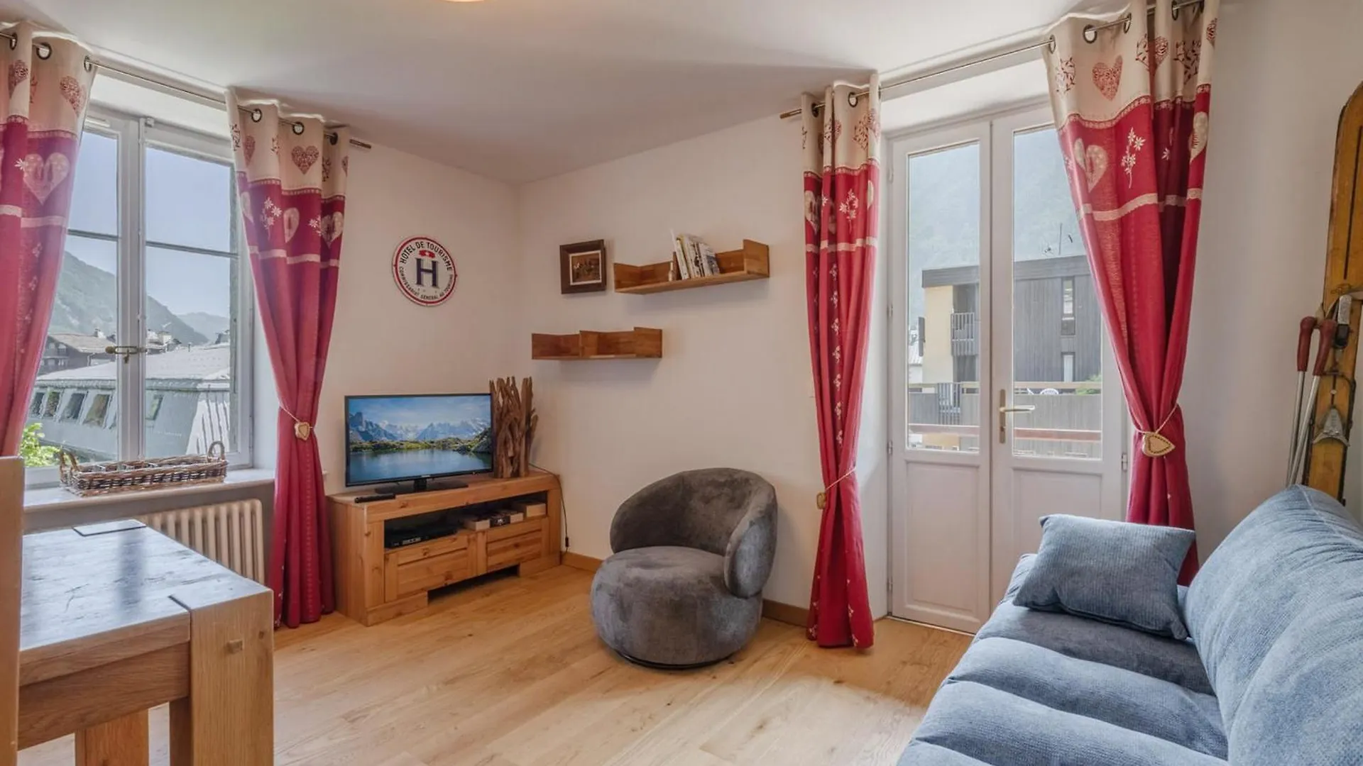 Chamonix : Bel Appart 4 Pers, 2 Ch, Wifi, Parking, Animaux Acceptes - Fr-1-343-257 Γαλλία