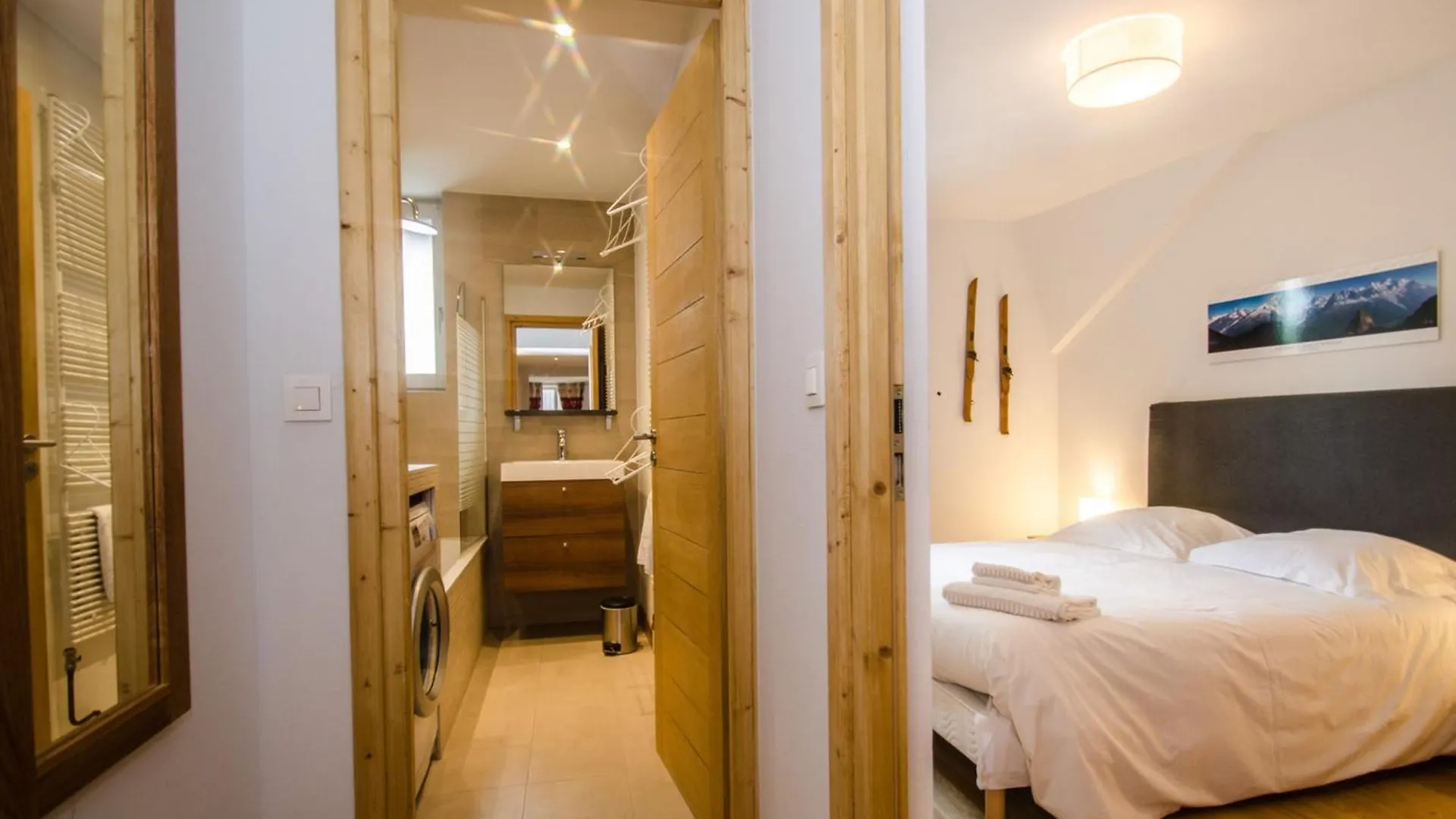 Chamonix : Bel Appart 4 Pers, 2 Ch, Wifi, Parking, Animaux Acceptes - Fr-1-343-257 0*,  França